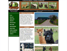 Tablet Screenshot of foxwoodfarm.com